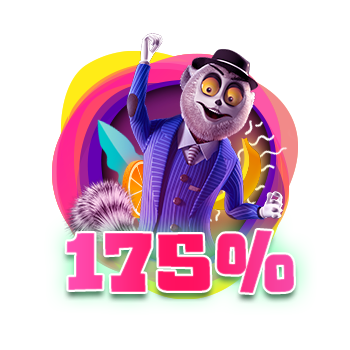 Welcome Prize of 175% on the First Deposit